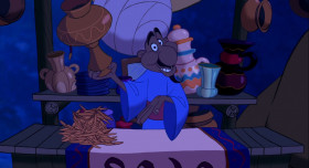 Look at this. Yes. Combination hookah and coffeemaker. Also makes julienne fries. Will not break. Will not... It broke.