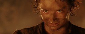 - Frodo!
- I'm here, Sam
- Destroy It! Go on! Now!  Throw It in the fire! What are you waiting for? Just let It go!
- The Ring is mine.
- No! No! Noooo!
