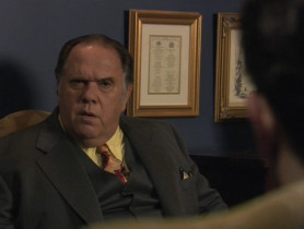 - Intimate or not, you’ve known this girl for three years. Did she kill that man?
- Yes and no.
- That doesn’t help.
- Yes, chiefly because she asked me to come here, change my story and back hers up.
- I didn’t kill him!
- And the no is a little less direct you see, when a man gets a girl pregnant, her normal reaction is to make him marry her, not kill him. See, the thing she wants most is a father for the baby, and a dead one is no good.
- That’s silly, I’m not pregnant. There’s only one way a girl can get pregnant, and it couldn’t have been that with me because it’s never happened.