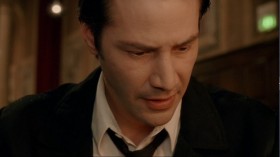 - Why me, Gabriel? It's personal, isn't it? I didn't go to church enough, I didn't pray enough... I was 5 bucks short in the collection plate. Why?
- You are going to die young... because you smoked 30 cigarettes a day since you were 15. And you're going to go to hell... because of the life you took. This is fate...