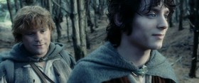 - I wonder if we'll ever be put into songs or tales.
- What? 
- I wonder if people will ever say: «Let's hear about Frodo and the Ring». And they'll say: «Yes! That's one of my favorite stories». «Frodo was really courageous, wasn't he, Dad?» «Yes, my boy. The most famousest of hobbits. And that's saying a lot».
- Well, you've left out one of the chief characters: «Samwise the Brave». I want to hear more about Sam. Frodo wouldn't have got far without Sam.
- Now, Mr. Frodo, you shouldn't make fun. I was being serious.
- So was I.