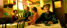 <b>Hipolito:</b> - We pass the time of day to forget how time passes.
<b>Gina:</b> - We do it to keep us from talking crap.