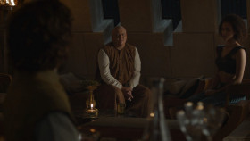 If I lost my cock, I'd drink all the time. Meaning no offense. He makes dwarf jokes, I make eunuch jokes.