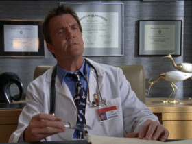 - We're going to have to let you go, Marv. But, stiff upper lip.
- I'm sorry, Dr. Itor.
- Call me Jan.