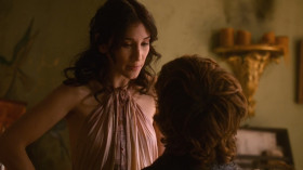 - My sister wants to hurt me. She'll look for any weakness she can find. She can't know about you.
- I'm the weakness?
- It's a compliment, my lady.
- How is being a weakness a compliment?