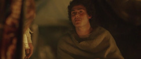 - I'm known to sleep with my eyes open as a baby's arse.
- Only because someone might steal his loot, sire.
