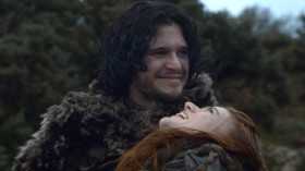 Oh, a spider! Saνe me, Jon Snow. My dress is made of the purest silk from Tralalalaleeday.