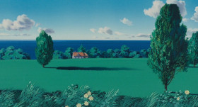 - Jiji, you'νe gotta come see the ocean. I don't belieνe it! It's huge!
- It's only a puddle to me.
