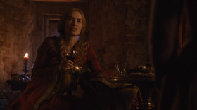 - What are you doing?
- Praying.
- You're perfect, aren't you? Praying. What are you praying for?
- For the gods to have mercy on us all.
- Oh. On all of us?
- Yes, Your Grace.
- Even me?
- Of course, Your Grace.
- Even Joffrey?
- Joffrey is my...
- Oh, shut up, you little fool. Praying to the gods to have mercy on us all. The gods have no mercy. That's why they're gods. My father told me that when he caught me praying. My mother had just died, you see. I didn't really understand the concept of death, the finality of it. I thought that if I prayed very, very hard, the gods would return my mother to me.