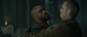 - That was a great shot, man.
- Hey, I don't do hugs. I'm not a hugger. All right?
