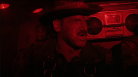 - Bunch of slack-jawed faggots around here! This stuff'll make you a goddamn sexual tyrannosaurus, just like me.
- Strap this on your sore ass, Blain.