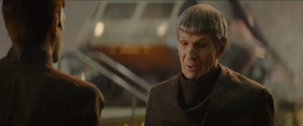 - Then why did you send Kirk aboard when you alone could have explained the truth?
- Because you needed each other. I could not deprive you of the revelation of all that you could accomplish together, of a friendship, that will define you both in ways you cannot yet realise.