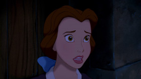- Take me instead.
- You? You would take his place?
- Belle, no! You don't know what you're doing!
- If I did, would you let him go?
- Yes. But you must promise to stay here forever!
- Come into the light.
...
- You have my word.