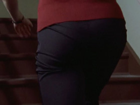 - I know what you're thinking.
- Your butt looks like two Pringles hugging. No, you don't.
