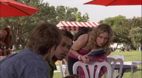 - Professor... the little wigglyworm things are breaking.
- Look.
- He's not breaking. It's splitting.
- It's mitosis. That's how they reproduce.
- No sex?
- No time for sex.
- Bummer!

