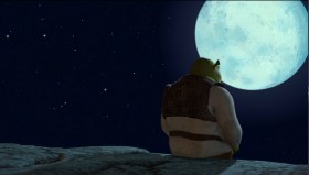 - What's your problem? What you got against the whole world?
- I'm not the one with the problem, okay? It's the world that seems to have a problem with me. People take one look at me and go: «Aah! Help! Run! A big, stupid, ugly ogre!» They judge me before they even know me. That's why I'm better off alone.