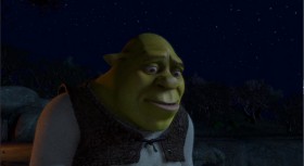 - What's your problem? What you got against the whole world?
- I'm not the one with the problem, okay? It's the world that seems to have a problem with me. People take one look at me and go: «Aah! Help! Run! A big, stupid, ugly ogre!» They judge me before they even know me. That's why I'm better off alone.