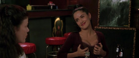 - This girl's no woman.
- Oh. Those weren't tits I saw Jay cozying up to?
- What, these? You should know better than anyone here that tits don't make a woman.
- The tubby, coat-wearing motherfucker's got tits.
