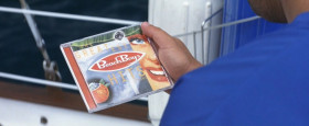 The Beach Boys? How nice of him to give me a CD that will remind me... of all the wonderful times I shared with his daughter. What an asshole!