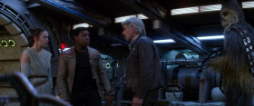 Well, you tell him that Han Solo... just stole back the «Millennium Falcon» for good.