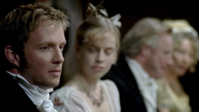 - Of course. I remember Captain Benwick. He's engaged to Harville's sister.
- I'm sorry to have to tell you that she died last summer while Benwick was out at the Cape.
- Oh, no. How dreadful.
- Yes. Five years they waited for a fortune to satisfy her family. Now he has it, of course, but too late. Much too late.