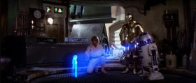 Help me, Obi-Wan Kenobi. You're my only hope...