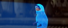 Help me, Obi-Wan Kenobi. You're my only hope...