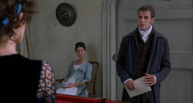 - Well told, Tom! More dim-witted fiction to clutter the world.
- Come now, Mr. Bertram. Drama is to life what ships are to the sea. A means to traverse it. To plumb its depths, breadth and beauty.
- I couldn't agree more. Good drama, in which the greatest powers of the mind are displayed, in which the most thorough knowledge of human nature, the liveliest wit, are conveyed to the world through the best chosen language. This is essential. This is trash!