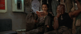 - Shit, man. Island, country, continent. If there's women there, well, I'm interested.
- You come to my country, I shoot your ass.