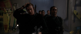 - Use any and all force necessary. The intimidation factor must be high. There's a lot of passengers on this ship.
- Yep, and half of 'em are packin' lipstick. Careful you don't get glossed.