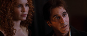 -Guilt...it's like a bag of fucking bricks. All you got to do...is set it down. I know what you're going through. I've been there. Just come here. Come here. Let it go. Who are you carrying all those bricks for? God? Is that it? God? I'll tell you...let me give you a little inside information about God. He's a prankster. Think about it.He gives man instincts. He gives you this extraordinary gift, and then what does He do? I swear, for his own amusement...his own private, cosmic...gag reel. He sets the rules in opposition. It's the goof of all time. Look, but don't touch. Touch, but don't taste. Taste, but don't swallow. And while you're jumping from one foot to the next, what is He doing? He's laughing his sick, fucking ass off! He's a tightass! He's a sadist! He's an absentee landlord! Worship that? Never!
- "Better to reign in Hell than serve in Heaven," is that it?
-Why not? I'm here on the ground with my nose in it since the whole thing began! I've nurtured every sensation man has been inspired to have! I cared about what he wanted and I never judged him! Why? Because I never rejected him, in spite of all his imperfections! I'm a fan of man! I'm a humanist. Maybe the last humanist. Who, in their right mind...Kevin, could possibly deny....the 20th century was entirely mine? All of it, Kevin! All of it. Mine. I'm peaking, Kevin. It's my time now. It's our time.