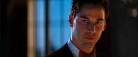 -Guilt...it's like a bag of fucking bricks. All you got to do...is set it down. I know what you're going through. I've been there. Just come here. Come here. Let it go. Who are you carrying all those bricks for? God? Is that it? God? I'll tell you...let me give you a little inside information about God. He's a prankster. Think about it.He gives man instincts. He gives you this extraordinary gift, and then what does He do? I swear, for his own amusement...his own private, cosmic...gag reel. He sets the rules in opposition. It's the goof of all time. Look, but don't touch. Touch, but don't taste. Taste, but don't swallow. And while you're jumping from one foot to the next, what is He doing? He's laughing his sick, fucking ass off! He's a tightass! He's a sadist! He's an absentee landlord! Worship that? Never!
- "Better to reign in Hell than serve in Heaven," is that it?
-Why not? I'm here on the ground with my nose in it since the whole thing began! I've nurtured every sensation man has been inspired to have! I cared about what he wanted and I never judged him! Why? Because I never rejected him, in spite of all his imperfections! I'm a fan of man! I'm a humanist. Maybe the last humanist. Who, in their right mind...Kevin, could possibly deny....the 20th century was entirely mine? All of it, Kevin! All of it. Mine. I'm peaking, Kevin. It's my time now. It's our time.