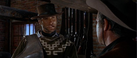 - Tell me, isn't a sheriff supposed to be courageous, loyal, and above all, honest?
- Yeah, that he is.
- I think you people need a new sheriff.