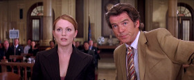 - Counselors! Counselors! If I want to sit through personal attacks, yelling, screaming foul language, bickering, I'll spend the afternoon with my family in Scarsdale, understand?
- Yes, Your Honor.