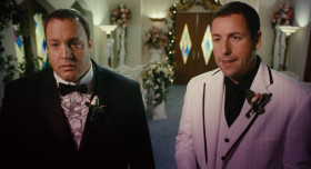 - Now, the rings are a symbol of eternity, because in a ring there's no beginning, there is no end 'cause it's a circle.
- That's kind of nice.
- It's not like a triangle. Triangle has, like, a corner in the ends. This one is a circle.
- Okay, we get it.
- Three corners.