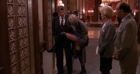 Oh... Look honey, I have a runner in my pantyhose. Oops! I'm not wearing panty hose!