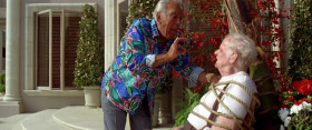 - Sometimes, he likes to bake while he's shooting people. What I'm saying is Mr Benedict can take you out as easy as cake.
- Pie, you Sicilian schmuck.