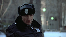 - Police. We've had some complaints about con men pretending to be blind and crippled.
- Oh, I'd love to help you, man, but I ain't seen nothing since I stepped on that landmine in Vietcong back in '72. It was rough, very painful.
- You were in Nam? So were we. Where?
- I was in Sang Bang, Dang Gong. I was all over that place, basically a lot of places, a lot of places.
- What unit were you in?
- I was with the Green Berets, Special Unit Battalion's Commando Airborne Tactics Specialist Tactics Unit Battalion. Yeah, it was real hush-hush. I was Agent Orange. That was my name, Agent Orange. Special Agent Orange, that was me.
- Airborne, huh?
- I can see! I can see! I have... I have legs. I have... Oh shit, look at this. Man! I can walk. Jesus, praise Jesus.