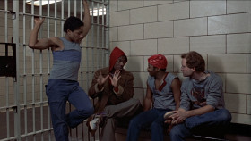 - Tell us how you cut him.
- Hey, I ain't cut him with no knife, man.
- But you told me last night you cut the dude.
- It's with these I cut him. I am a chain belt in kung fu. Bruce Lee was my teacher. Watch this.
<...>
- I mean, you beating up on a man, you putting a man in the hospital. How come I don't see no marks on you?
- Yeah.
- 'Cause I'm a karate man, all right? Karate men bruise on the inside. They don't show their weaknesses.