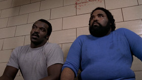 - Tell us how you cut him.
- Hey, I ain't cut him with no knife, man.
- But you told me last night you cut the dude.
- It's with these I cut him. I am a chain belt in kung fu. Bruce Lee was my teacher. Watch this.
<...>
- I mean, you beating up on a man, you putting a man in the hospital. How come I don't see no marks on you?
- Yeah.
- 'Cause I'm a karate man, all right? Karate men bruise on the inside. They don't show their weaknesses.
