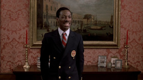 - This is my stuff and my place, huh? I can do what I want with this stuff, right? This is my vase here, right? This is Billy Ray's vase, right? I own this vase. And I can play like Harlem
Globetrotters shit with it, right? Okay, you want Meadowlark Lemon shit, right? Hey, man, I'm sorry about that.
- Perfectly all right, William, it was your vase.
- That's a cheap vase, man. That was a fake, right?
- I think we paid $35,000 for it. But I seem to remember we estimated its value at $50,000 for the insurance company. You see, Mortimer? William has already made us a profit of $15,000.
- You want me to break something else?
- No.