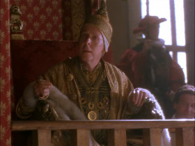 - Surely the holy inquisition need not sully its hands with a common whore? It is a matter for the state, don't you think?
- I leave this woman to Venice which richly deserves her. 