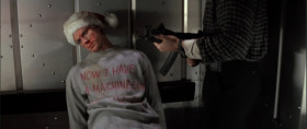 Now I have a machine gun. Ho... ho... ho.

