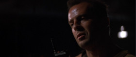 - Touching, cowboy. Touching. Or should I call you... Mr McClane? Mr Officer John McClane... of the New York Police Department?
- Sister Theresa called me Mr McClane in the third grade. My friends call me John... and you're neither, shithead.