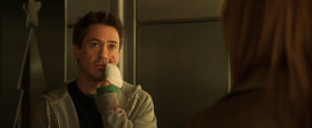- I steal shit.
- Come again?
- That's what I do for a living. I steal audio-visual components. I steal. I robbed a house. [shows his watch] I stole this watch. It's a cool watch. It's got this little light thing. I stole this gum from the lobby, because it was kind of a rush. I've never finished anything that I've started my entire life. Not school, not marriage, nothing. And I have this thing where, like halfway in the middle, I just and I cut and run.
- Like the other night when you were all over me and you gave up and just went for it with...
- Prime example. I switched to the ugly friend. Homely friend. She's not ugly.She's homely. Don't go. Please.Not yet. This isn't finished.
- Turn around.
- Why?
- Just turn around.
- What, my tag's out?
- This dump have a bar?
- Yeah.