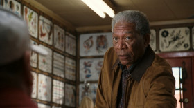 <b>Edward Cole:</b> - So you decided?
<b>Carter Chambers:</b> - No, I couldn't think of anything I wanted to be stuck with permanently.
<b>Edward Cole:</b> - What's permanently? We're gonna be dead in five minutes.
<b>Tattoo Artist:</b> - What?
<b>Edward Cole:</b> - Figure of speech. So no Confederate flag, no black Jesus.
<b>Carter Chambers:</b> - No, I'm gonna...
<b>Edward Cole:</b> - Pass. Yeah, sure.
<b>Carter Chambers:</b> - Well, I never agreed to desecrate my body.
<b>Edward Cole:</b> - You worried they won't bury you in a Jewish cemetery?