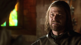 - Very handsome armor. Not a scratch on it.
- I know. People have been swinging at me for years, but they always seem to miss.
- You've chosen your opponents wisely then.
- I have a knack for it.
