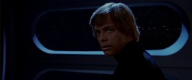 - You want this... don't you? The hate is swelling in you now. Take your Jedi weapon. Use it. I am unarmed. Strike me down with it. Give in to your anger. With each passing moment you make yourself more my servant.
- No.
- It is unavoidable. It is your destiny. You, like your father... are now... mine.