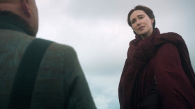 - My time whispering in the ears of kings has come to an end.
- Oh, I doubt that. Give us common folk one taste of power, we're like the lion who tasted man. Nothing is ever so sweet again.

