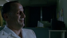 - So how's the family?
- Family's doing just fine. Busy, busy, busy. Need a vacation.
- Word is that kid of yours is a chip off the old block.
- Well, one does what one can.
- He's in the other room.
- Boys will be boys!
- With Gabriel.
 - No accounting for taste, really...
- They have the Spear of Destiny.
- «They have the Spear of Destiny». Or is it another one of your cons?
- Go look for yourself. You've waited 20 years for me... what's another 20 seconds?